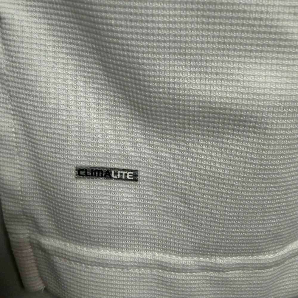Adidas Golf Mens White Climalite Bear Creek Polo Shirt Large P78573
